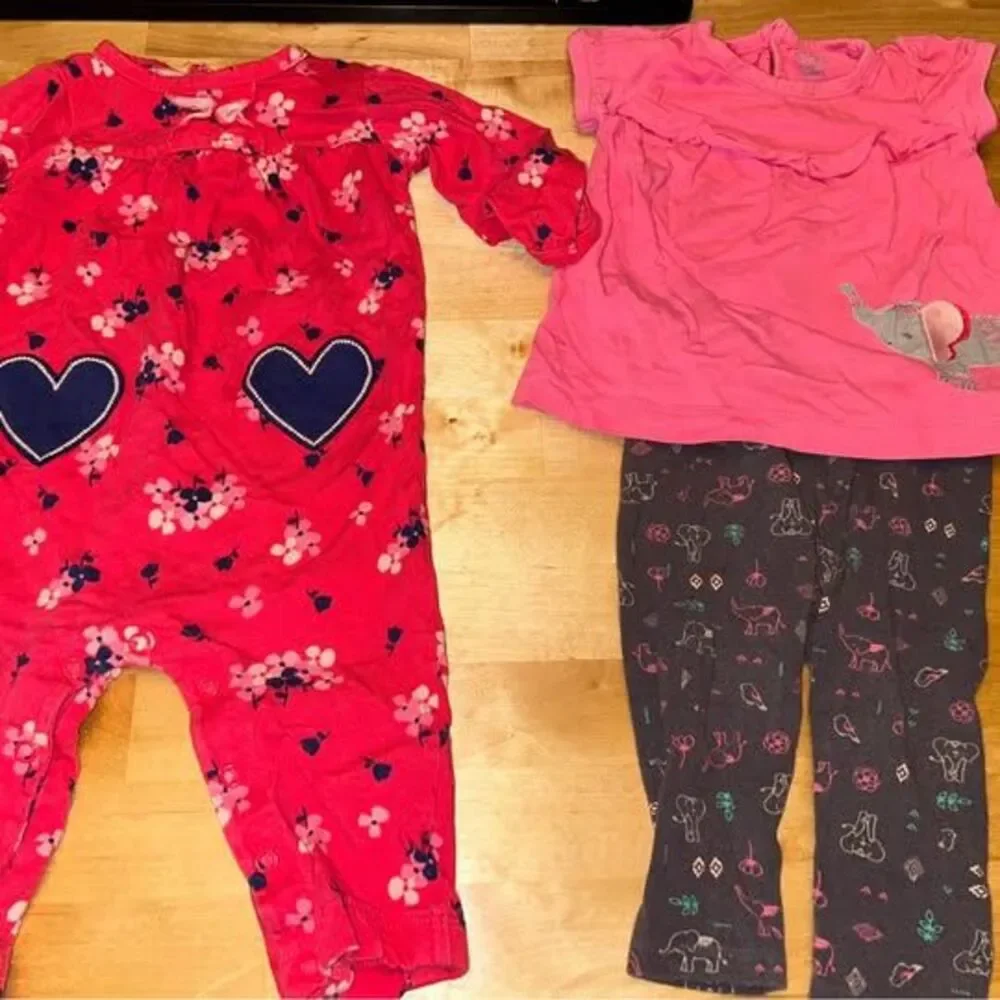 Baby Girl Clothing Bundle Size 6 Months